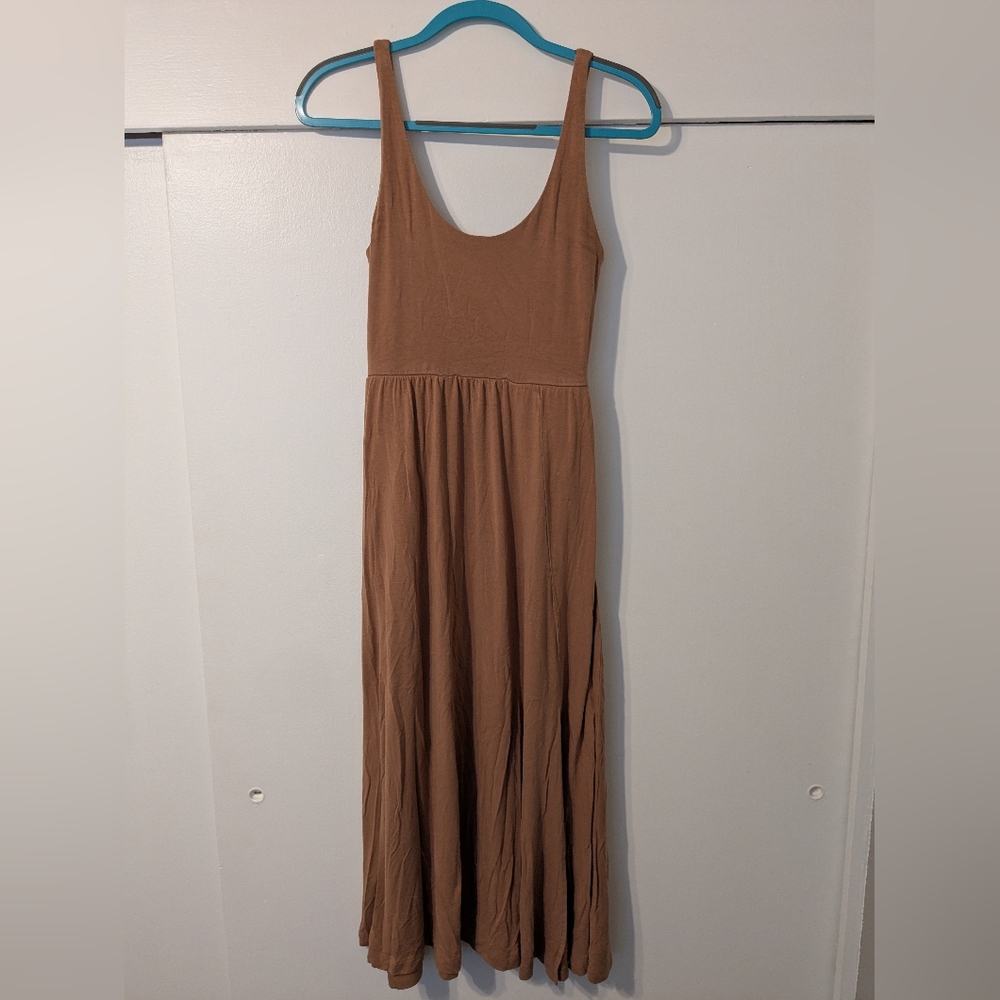 A New Day Tan Maxi Dress